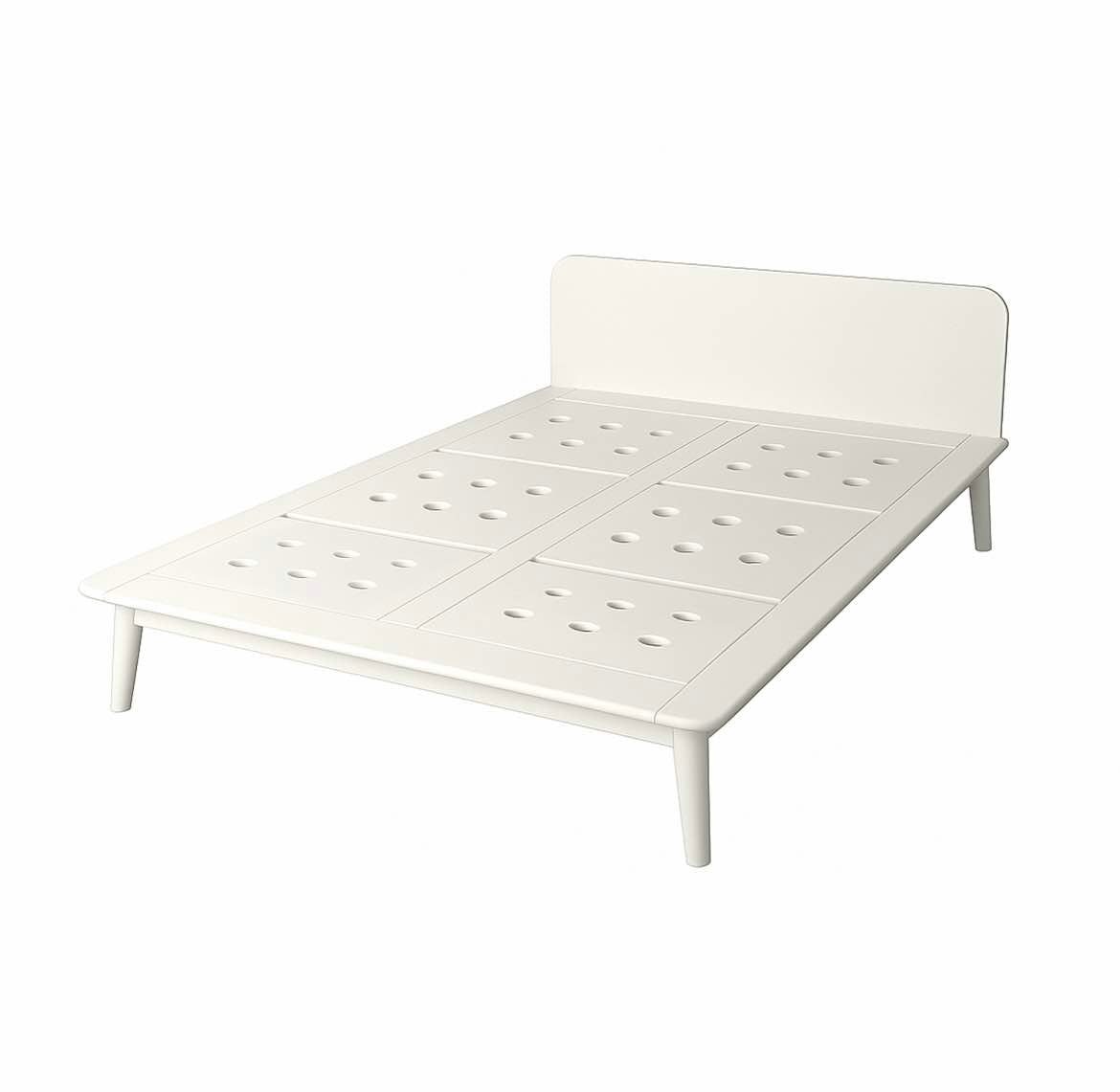 White Sonno Signature bed frame on a white background