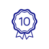10 Year Warranty