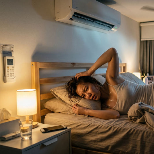Why You're Still Hot at Night (Even With the AC On) and How to Fix It