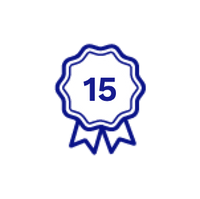 Up to 15 year warranty