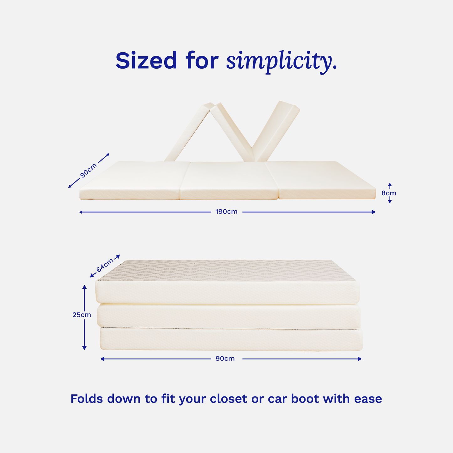 Sonno Foldable Mattress