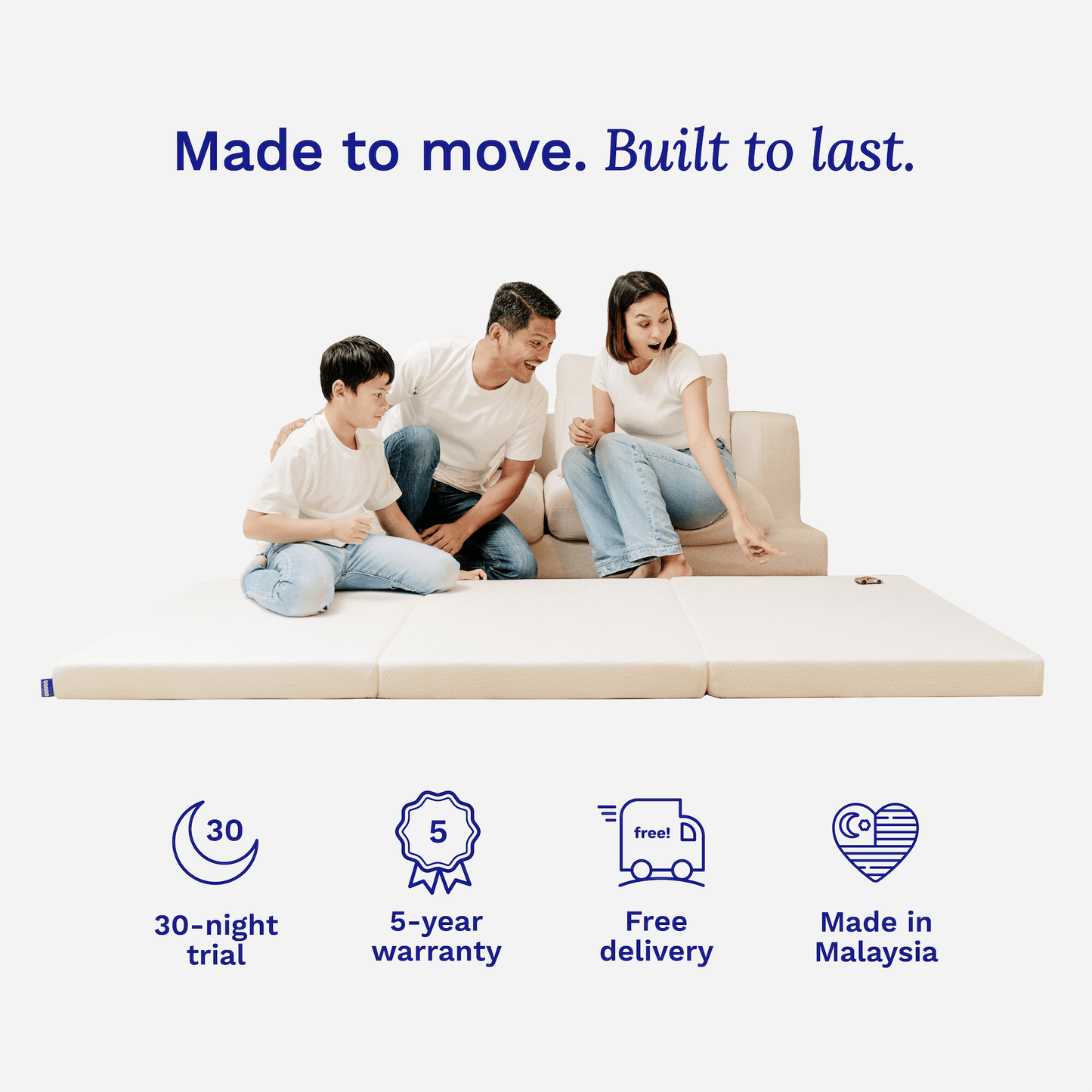 Sonno Foldable Mattress
