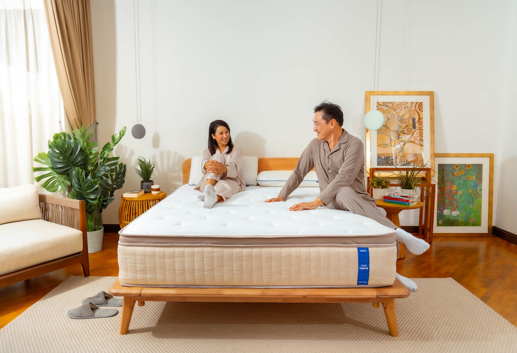 Sonno Luxe hybrid spring foam latex mattress Malaysia