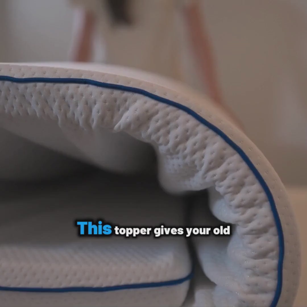 Sonno Mattress Topper charcoal memory foam explained

