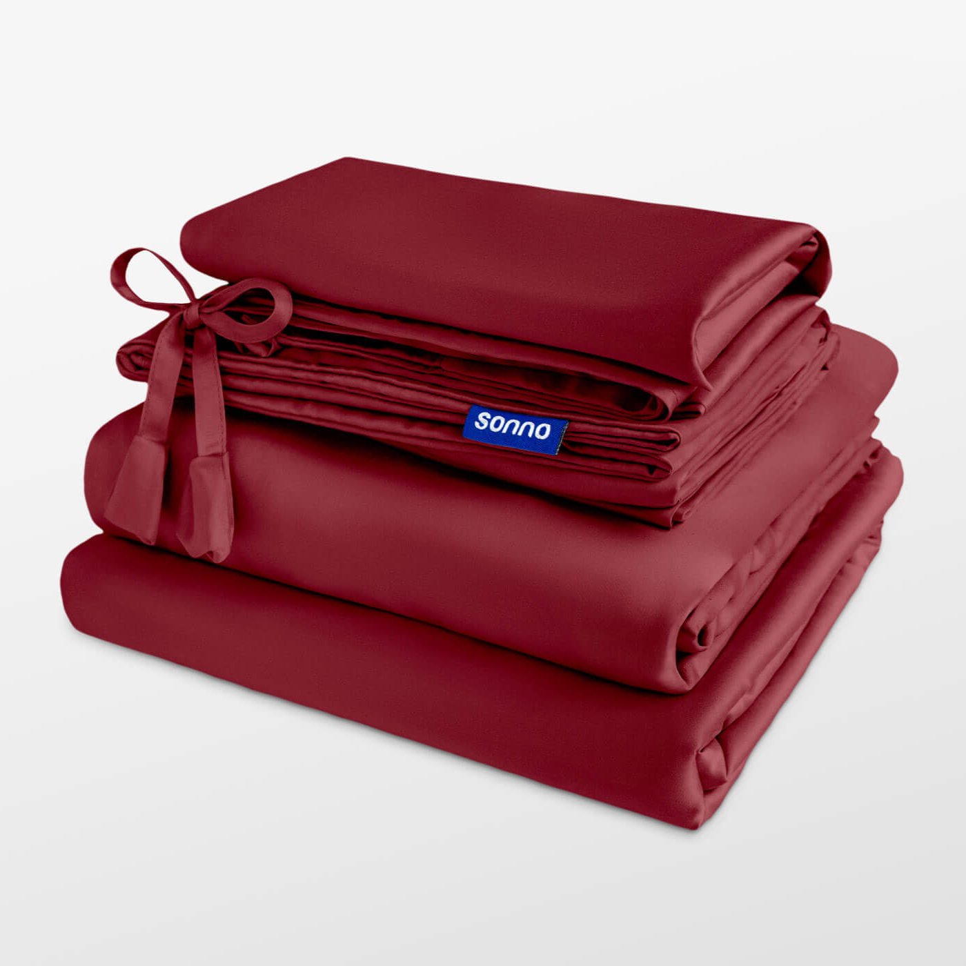 Sonno cherry red Bed Sheet
