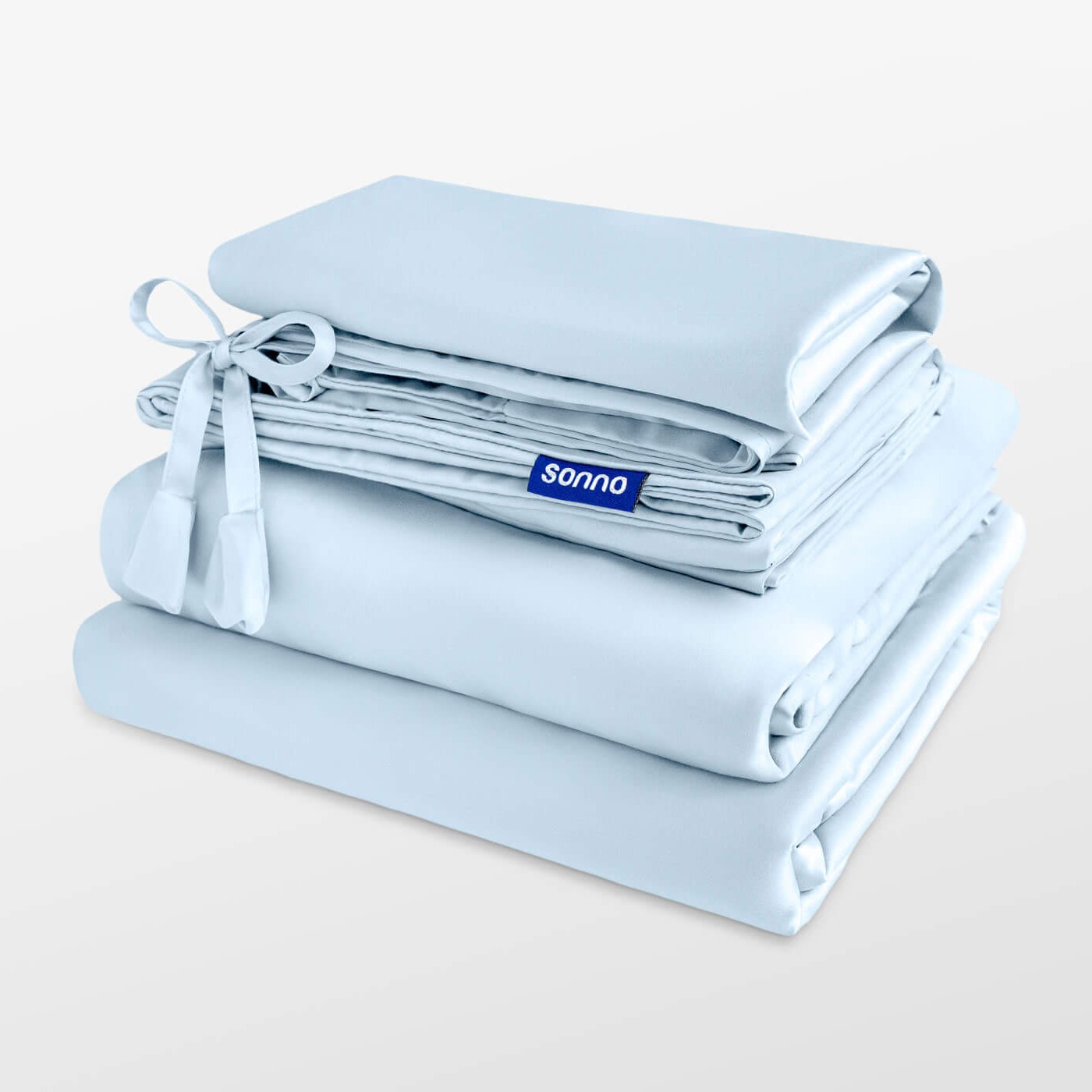 Sonno illusion blue Bed Sheet