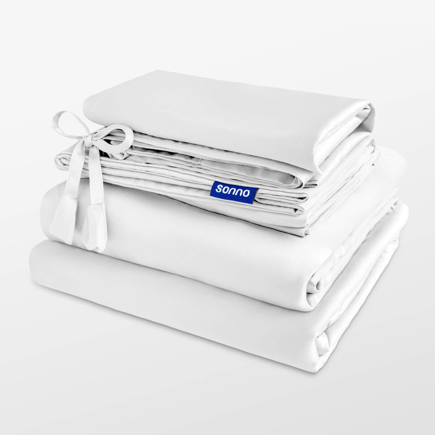 Sonno pearl white Bed Sheet