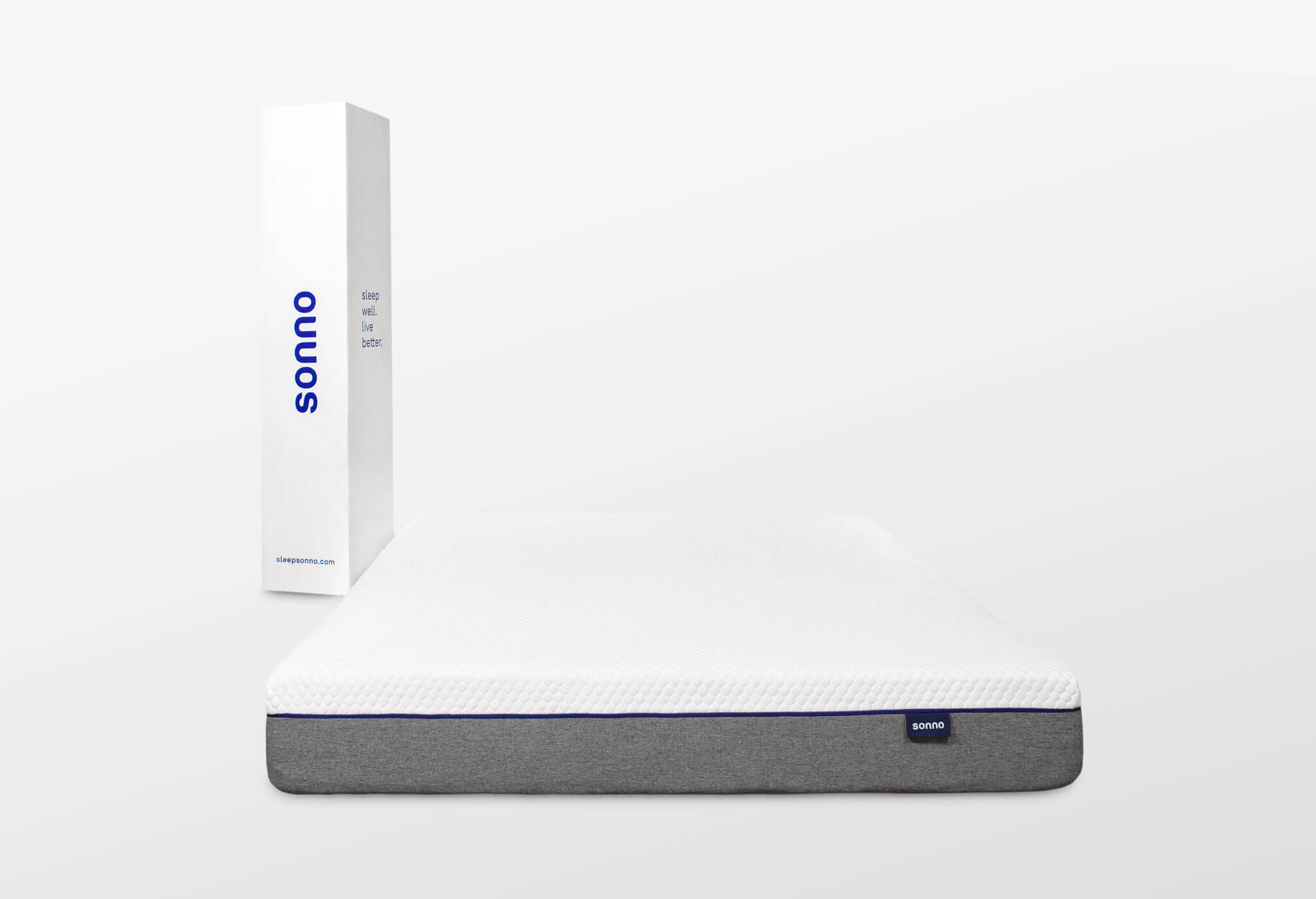 Sonno Original Mattress full view with box